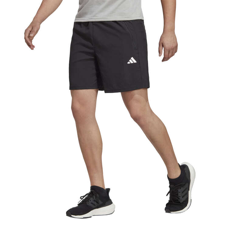 adidas Mens Train Essentials Woven Training Shorts Black XS, Black, rebel_hi-res