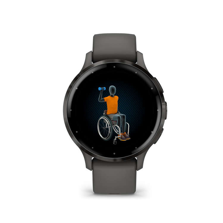 Garmin Venu 3S Smartwatch - Pebble Gray/Slate, , rebel_hi-res