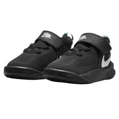 Nike Team Hustle D 10 Toddlers Shoes, Black/White, rebel_hi-res