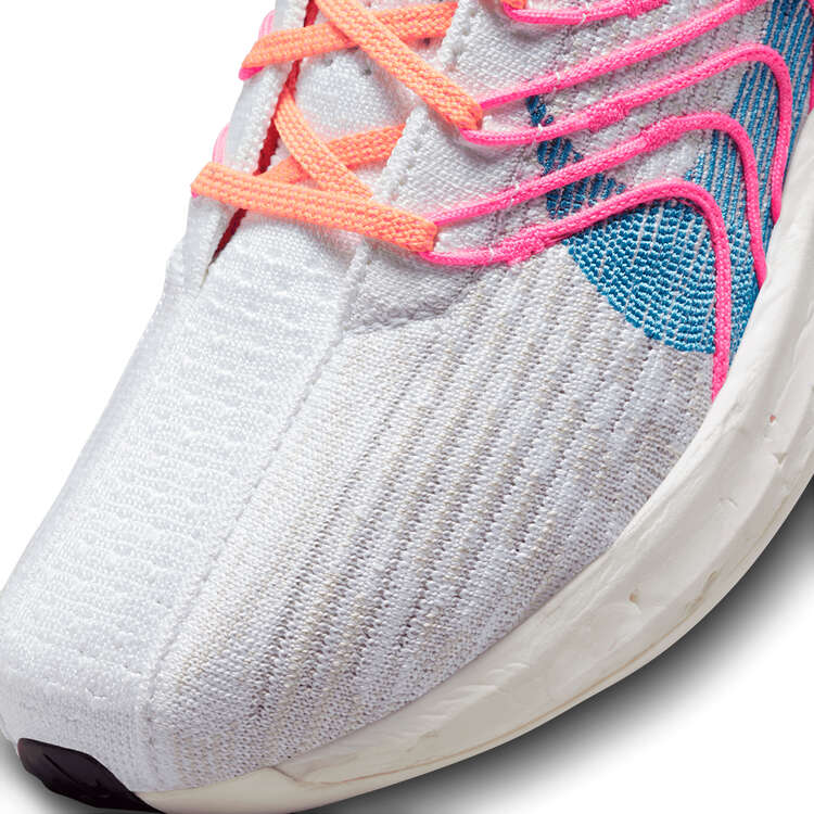 Nike Pegasus Turbo Next Nature Womens Running Shoes, White/Blue, rebel_hi-res