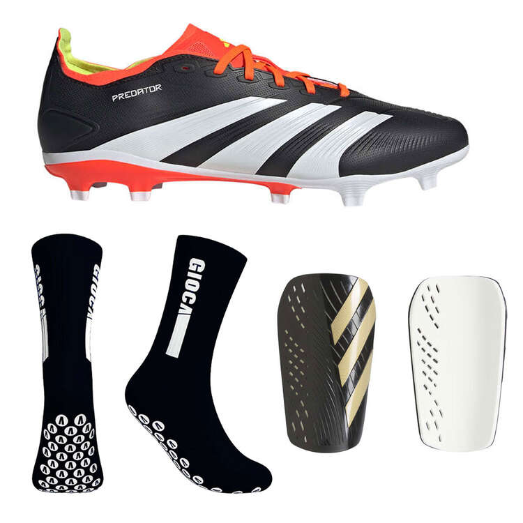 adidas Predator Boots, Black Socks & Shin Guard Set, , rebel_hi-res