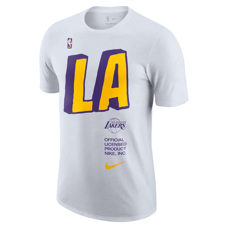 Nike Los Angeles Lakers Mens Block Tee, , rebel_hi-res