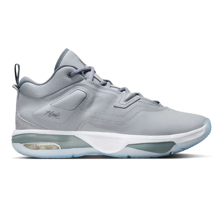 Jordan Stay Loyal 3 Basketball Shoes, Grey/White, rebel_hi-res