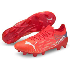 Puma Ultra 1.3 Football Boots, Red/White, rebel_hi-res