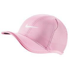 Nike Girls Aerobill Featherlight Cap Pink XS, Pink, rebel_hi-res