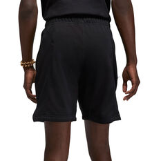 Jordan Mens Zion Fleece Shorts, Black, rebel_hi-res
