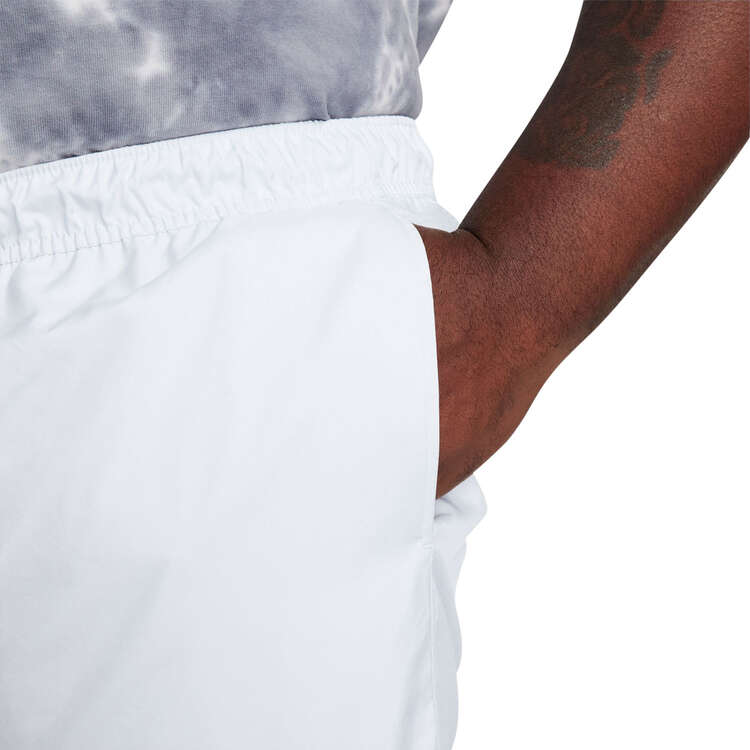 Nike Mens Club Woven Lined Flow Shorts, Grey, rebel_hi-res
