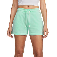 Nike Womens Sportswear French Terry Shorts Mint XS, Mint, rebel_hi-res