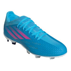 adidas X Speedflow .3 Football Boots, Blue/Pink, rebel_hi-res