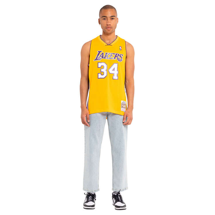  Outerstuff Youth Magic Johnson Los Angeles Lakers Gold  Hardwood Classic Jersey (Youth Small) : Sports & Outdoors