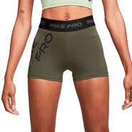 Nike Pro Womens Dri-FIT Mid-Rise 3 Inch Graphic Shorts, , rebel_hi-res