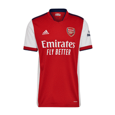Arsenal 2021/22 Mens Replica Home Jersey Red S, Red, rebel_hi-res