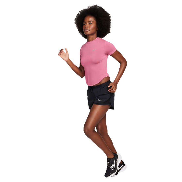 Nike Womens Running Division Dri-FIT ADV Running Tee, Pink/Purple, rebel_hi-res