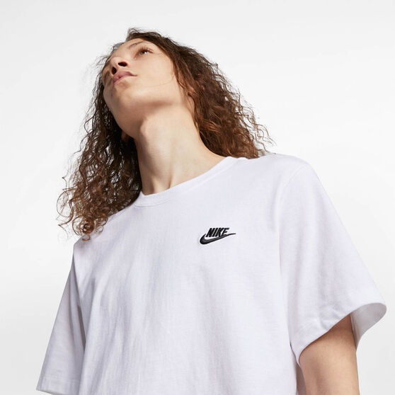 Nike Mens Sportswear Club Tee, White, rebel_hi-res