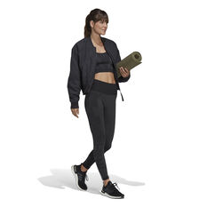adidas Womens Karlie Kloss Bomber Jacket, Black, rebel_hi-res
