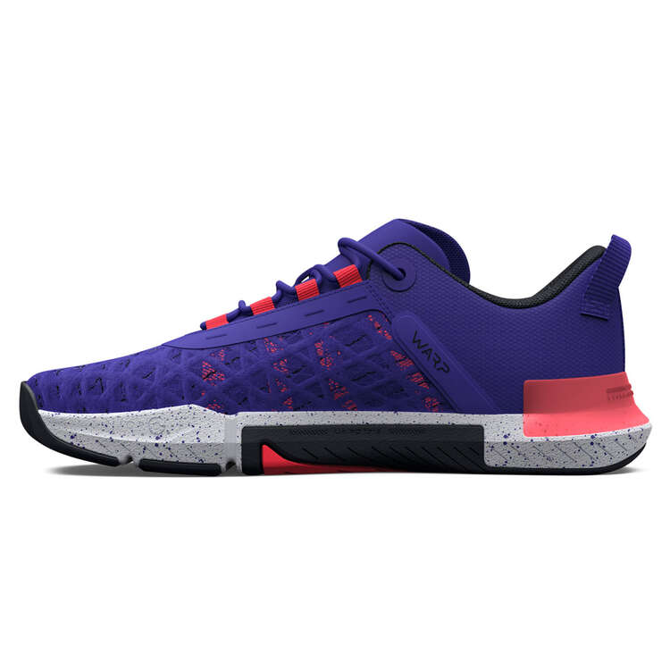 Under Armour TriBase Reign 5 Mens Training Shoes, Purple/Pink, rebel_hi-res