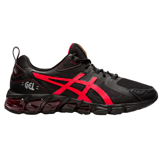 Asics GEL Quantum 180 Mens Casual Shoes Black/Red US 7, Black/Red, rebel_hi-res