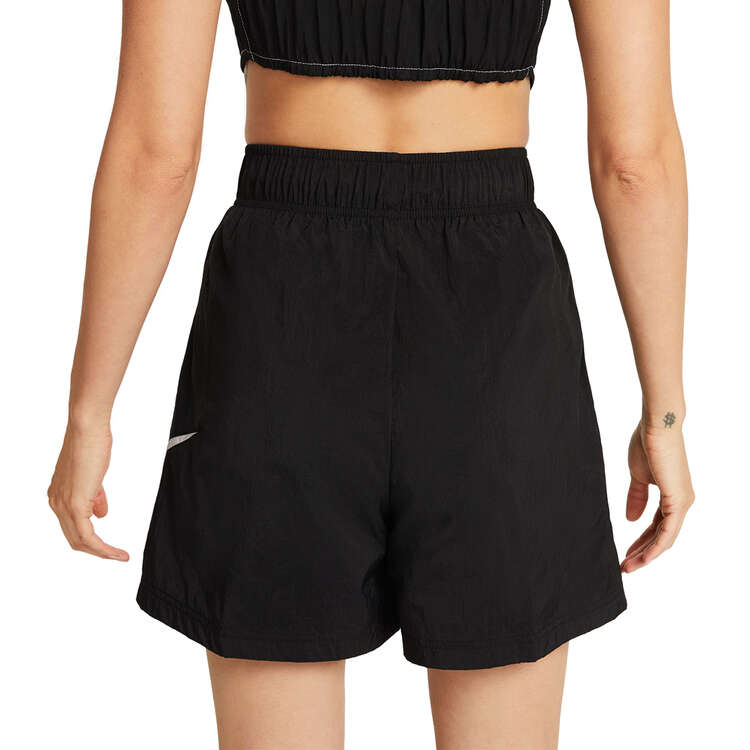 Nike Womens Sportswear Essential Woven Shorts Black XS, Black, rebel_hi-res
