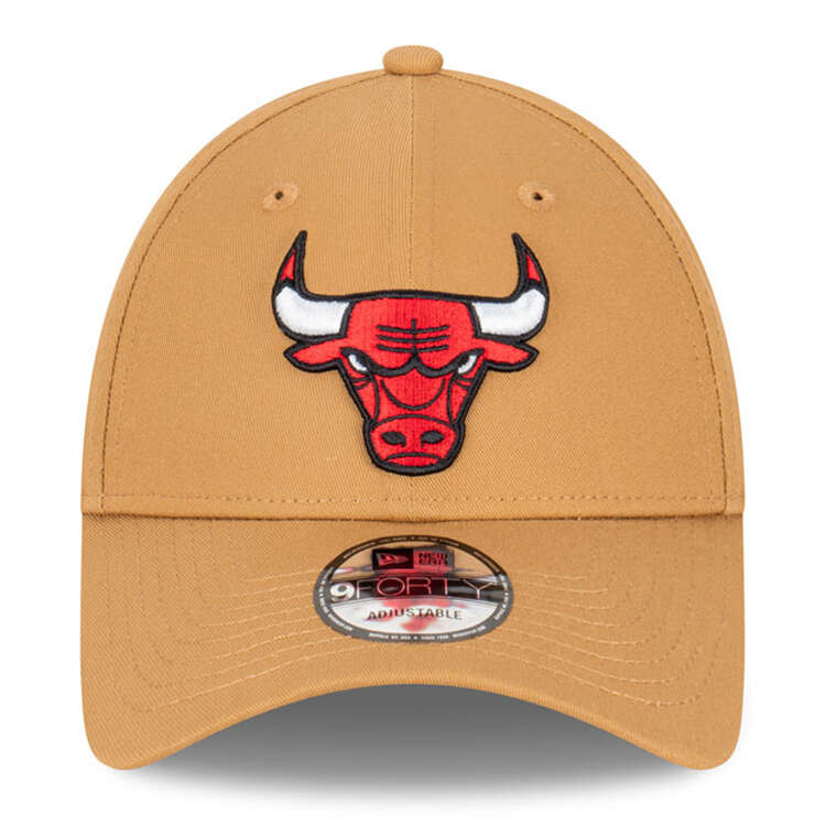 Chicago Bulls New Era 9FORTY Wheat Cap, , rebel_hi-res