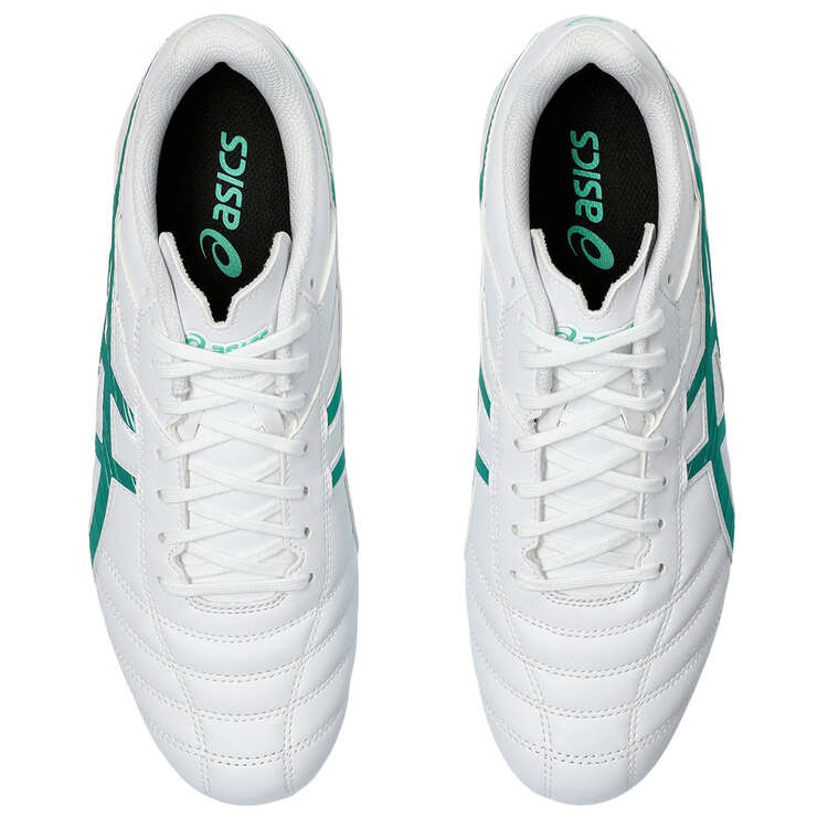 Asics Lethal Speed RS 2 Football Boots, White/Green, rebel_hi-res