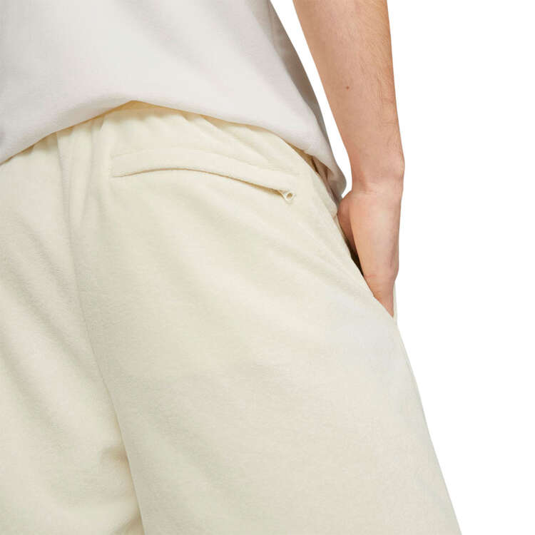 PUMA Mens Classics Towelling Shorts White XXL, White, rebel_hi-res
