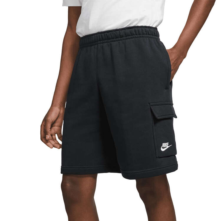 Nike Mens Sportswear Club Cargo Shorts Black XS, Black, rebel_hi-res