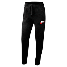Nike Boys Sportswear Club Fleece Pants Black/Red XS XS, Black/Red, rebel_hi-res