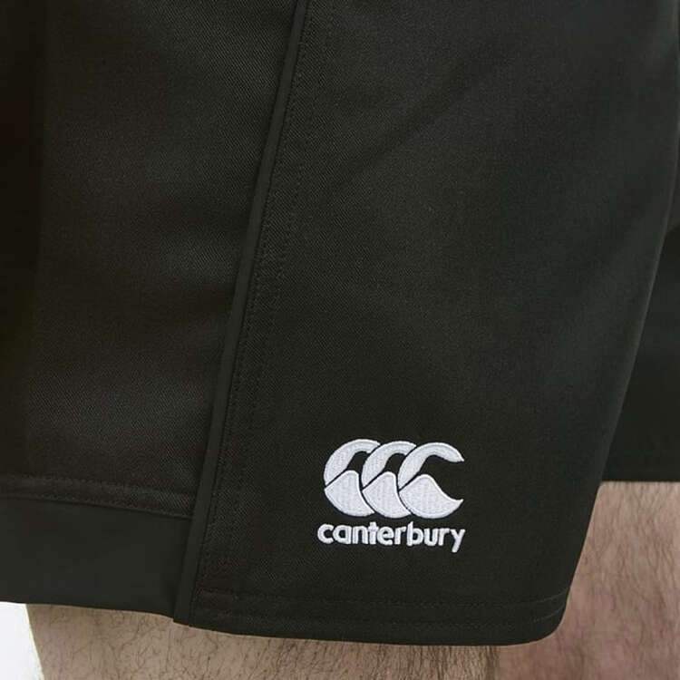 Canterbury Mens Advantage Shorts Black S, Black, rebel_hi-res