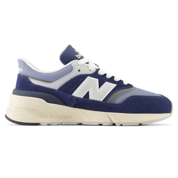 New Balance 997R Kids Casual Shoes, Navy/White, rebel_hi-res