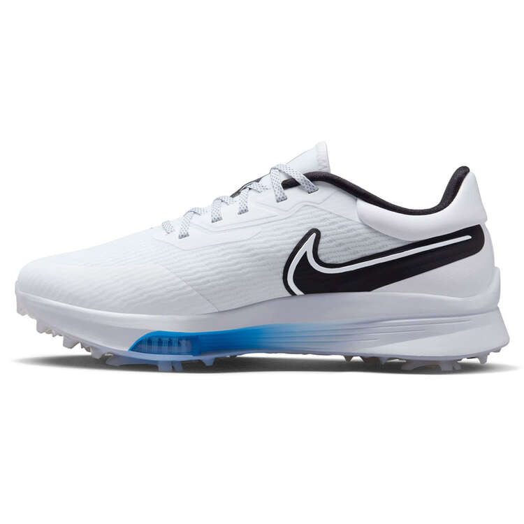 Nike Air Zoom Infinity Tour NEXT% Golf Shoes White/Black US Mens 8 / Womens 9.5, White/Black, rebel_hi-res