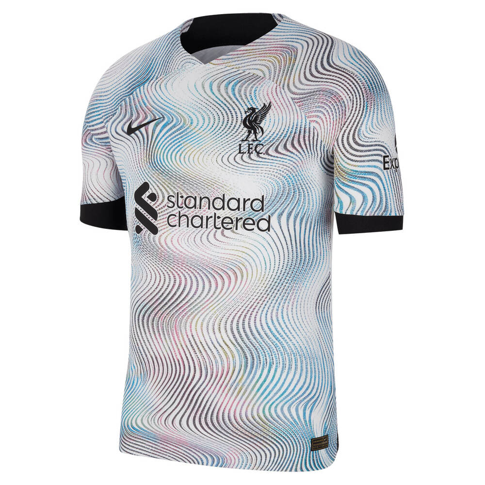 Liverpool FC Mens 2022/23 Away Authentic Football Jersey Multi XL ...