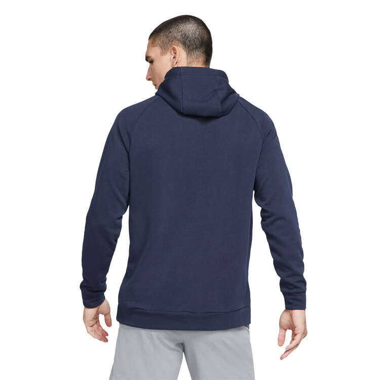 Nike Mens Dry Graphic Pullover Fitness Hoodie Navy S, Navy, rebel_hi-res