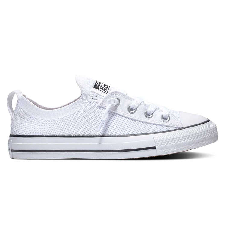 Converse Chuck Taylor All Star Shoreline Knit Low Top Womens Casual Shoes White / Black US 6, White / Black, rebel_hi-res