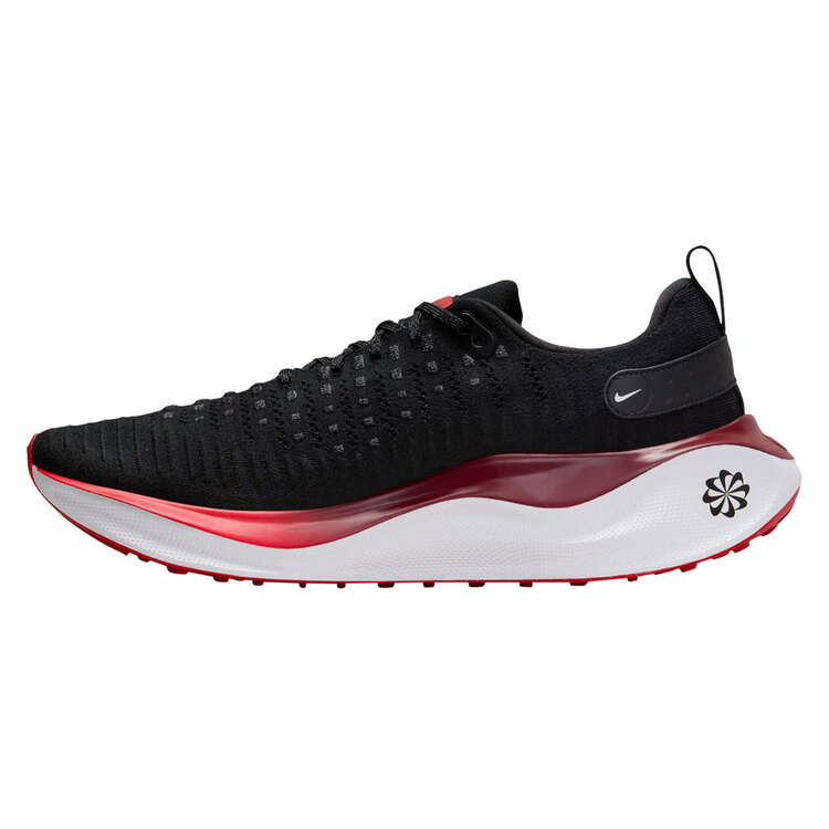 Nike InfinityRN 4 Mens Running Shoes Black/White US 7, Black/White, rebel_hi-res