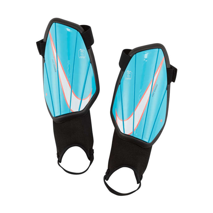 Nike Kids Charge Shin Guards Blue S YOUTH, Blue, rebel_hi-res