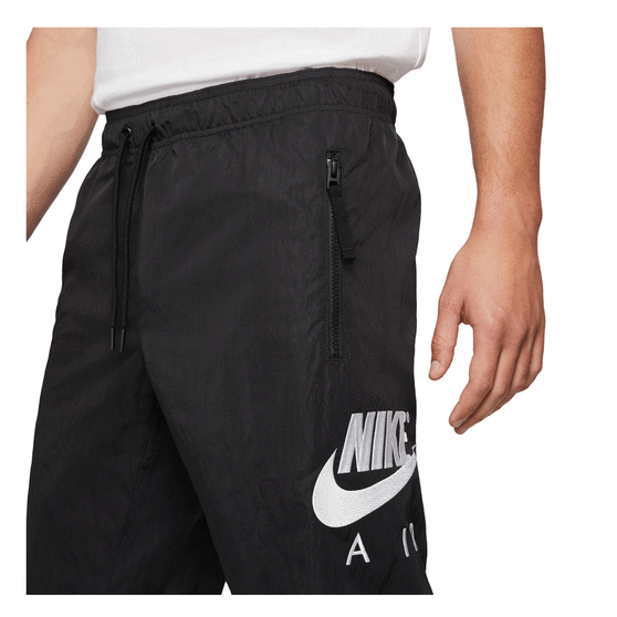 Nike Air Mens Woven Track Pants, Black, rebel_hi-res