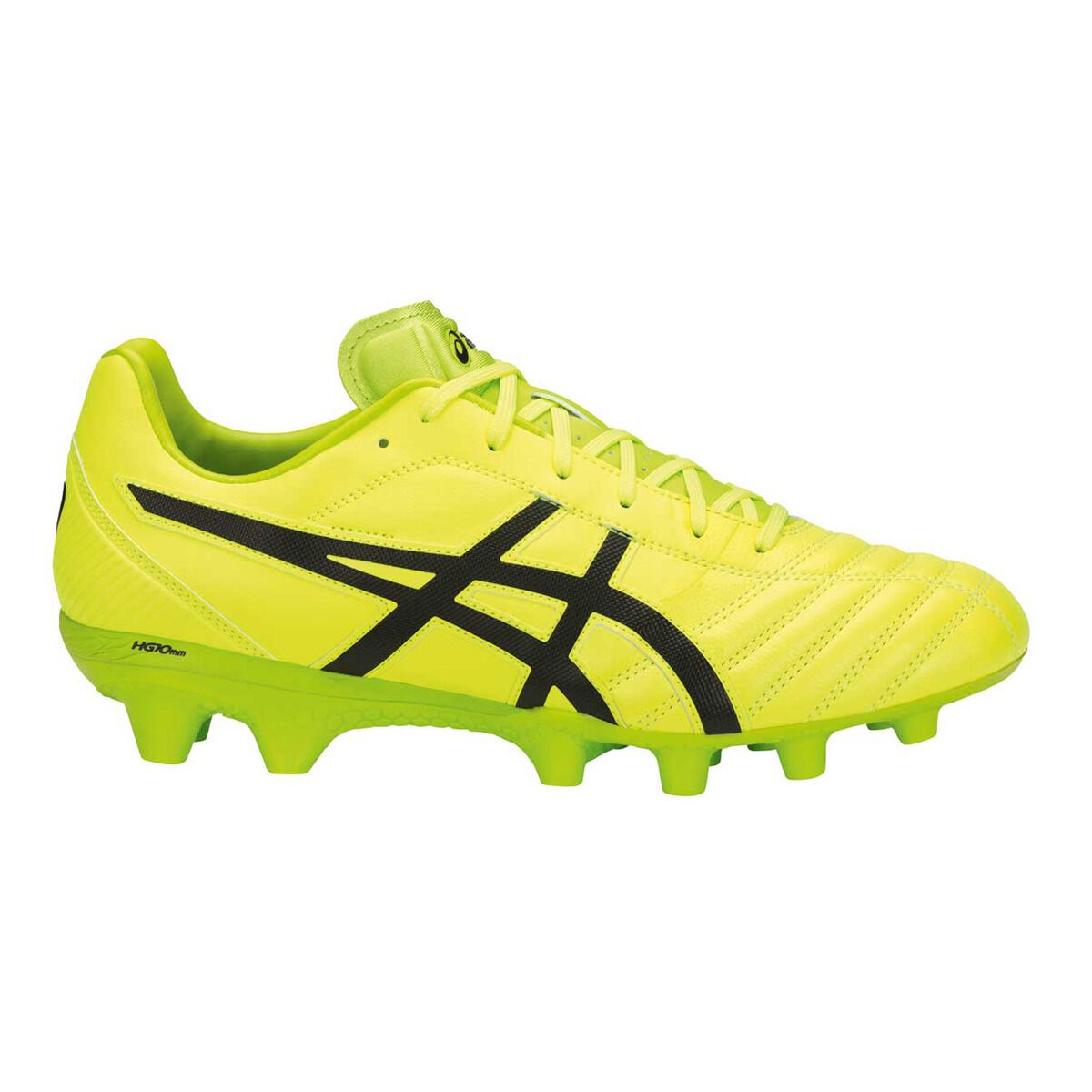 yellow asics football boots