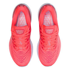 Asics GEL Kayano 28 D Womens Running Shoes, Coral/Blue, rebel_hi-res