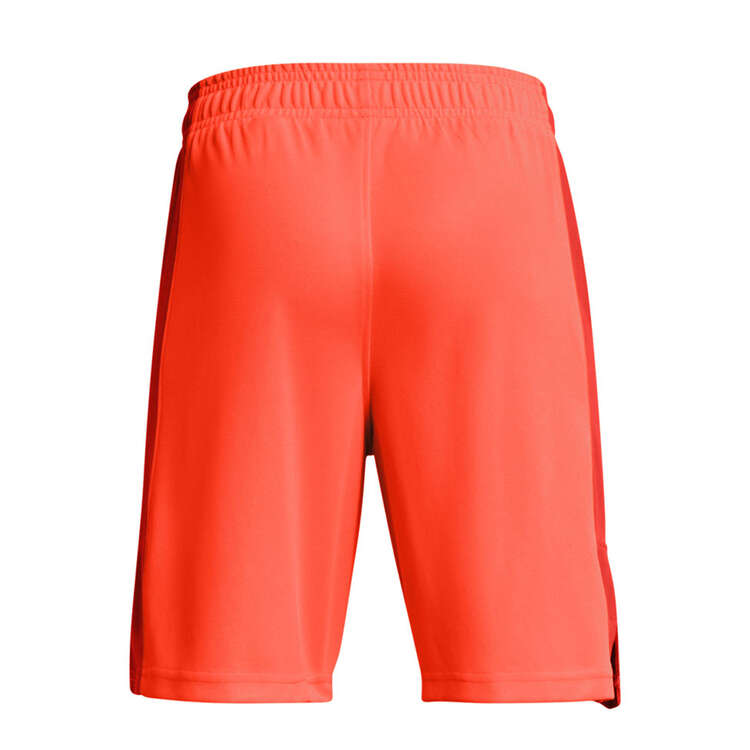 Under Armour Boys Baseline Shorts, Red/Orange, rebel_hi-res