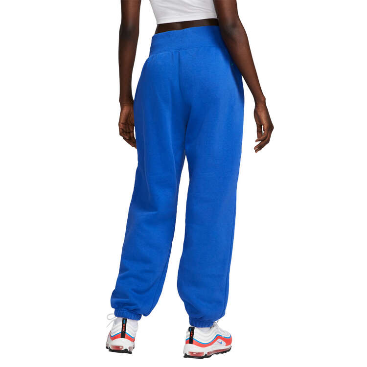 Nike Womens Sportswear Oversized Fleece Pants Blue XS, Blue, rebel_hi-res