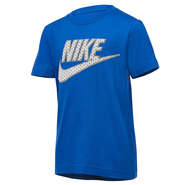 Nike Junior Boys Faux Jersey Mesh Futura Tee, , rebel_hi-res