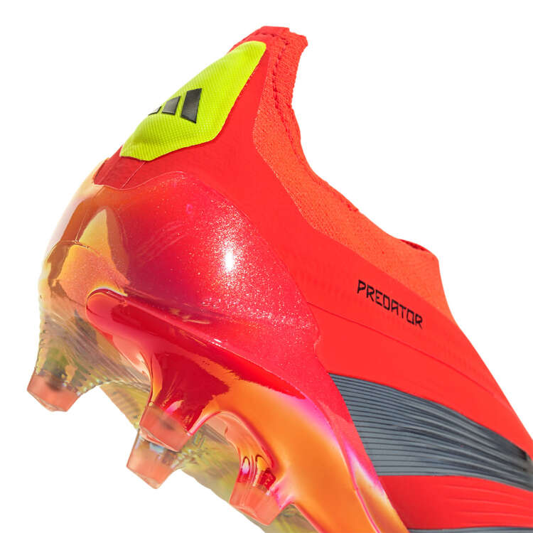 adidas Predator Elite Laceless Football Boots Red US Mens 9 / Womens 10, Red, rebel_hi-res
