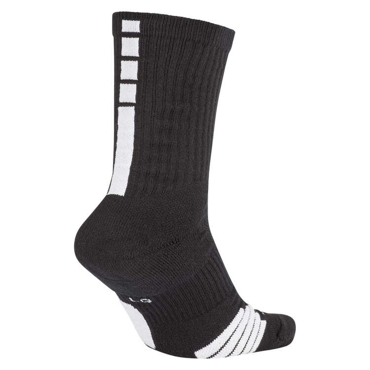 Nike Elite Crew Basketball Socks, Black, rebel_hi-res