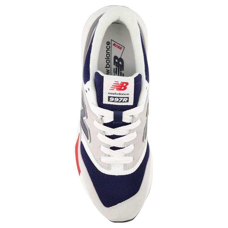 New Balance 997R Mens Casual Shoes, Grey/Blue, rebel_hi-res