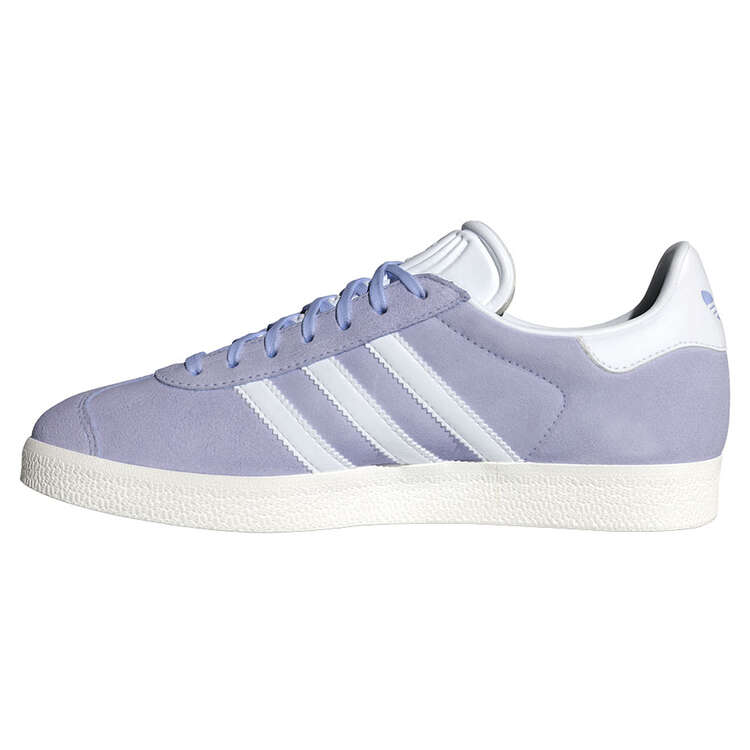 adidas Originals Gazelle Womens Casual Shoes Violet/White US 6, Violet/White, rebel_hi-res