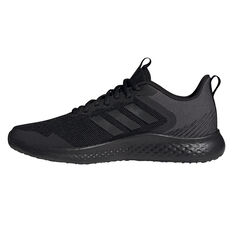 adidas Fluidstreet Mens Running Shoes, Black, rebel_hi-res