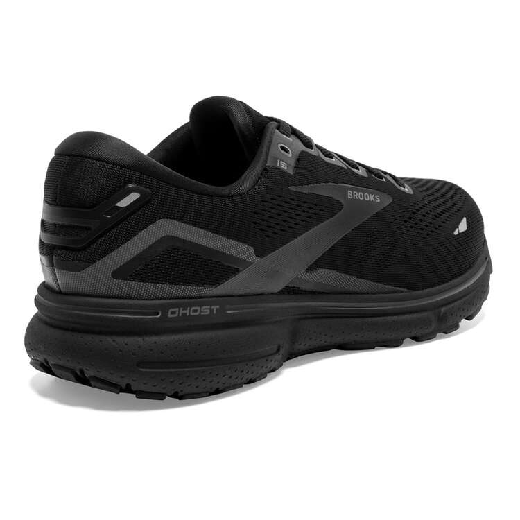 Brooks Ghost 15 D Womens Running Shoes, Black, rebel_hi-res