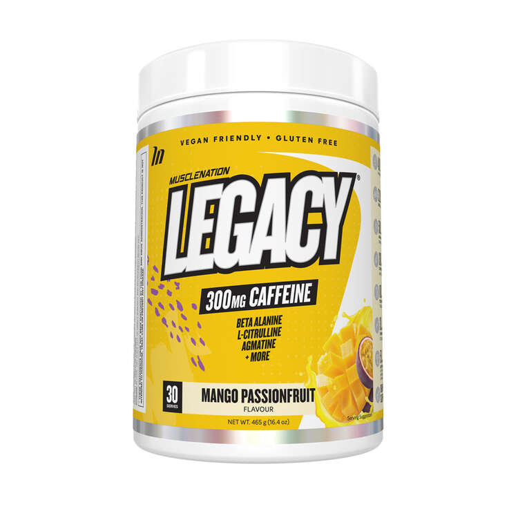 Muscle Nation LEGACY Pre Workout Mango Passionfruit, , rebel_hi-res