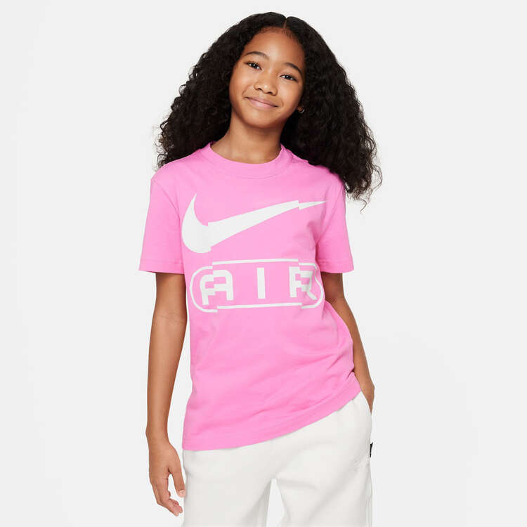 Nike Air Kids Sportwear Tee Pink XS, Pink, rebel_hi-res