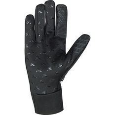 macpac Unisex Stretch Gloves Black XS, Black, rebel_hi-res